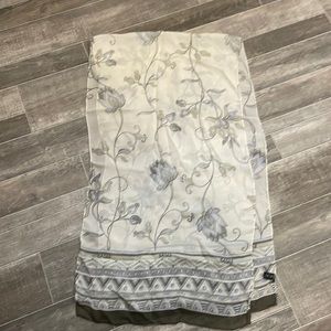 Basile Vintage 1980's 100% Silk Chiffon Scarf